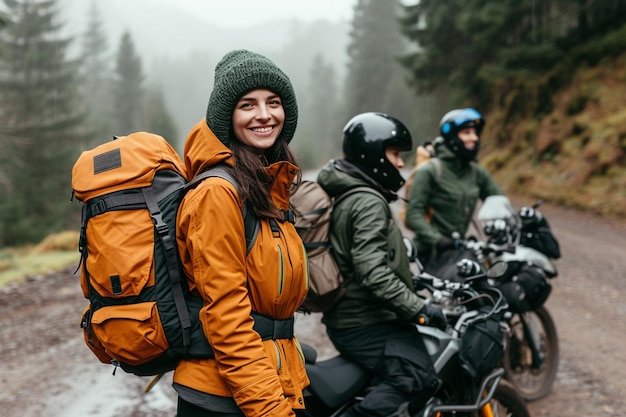 Vestal Joyride Westen sind lächelnde Mädchen