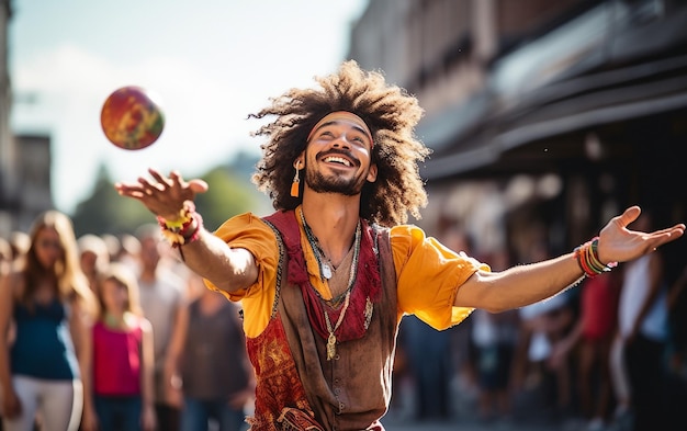 Vestido para la celebración del festival