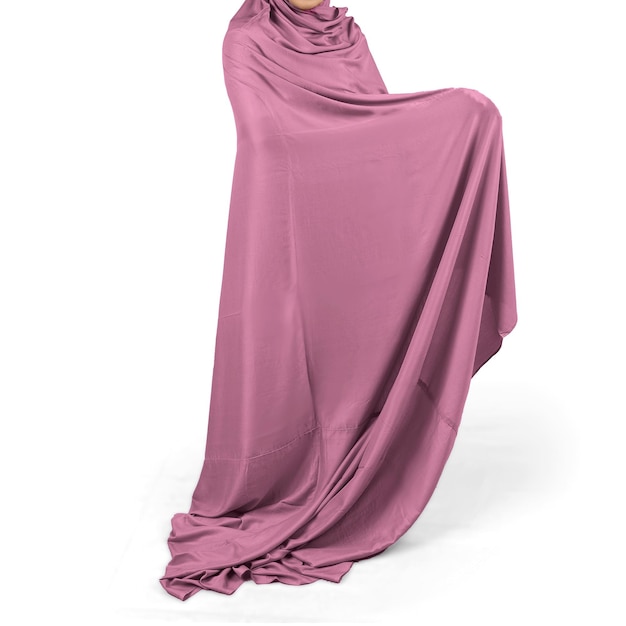 Vestido de oração feminino tamanho único Abaya muçulmano tamanho único Islâmico Hijab Thobe com capuz isolado