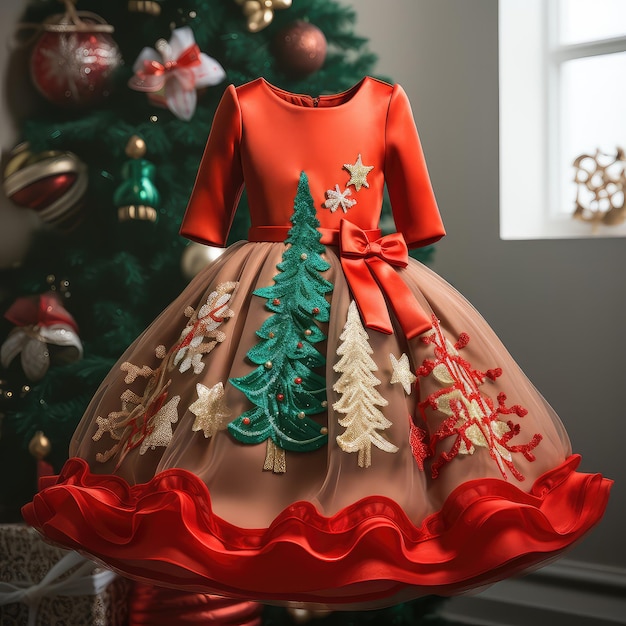 vestido de malla roja de mangas largas que tiene un papel tapiz UHD brillante