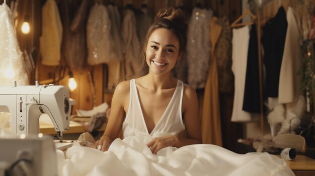 Foto vestido de novia de diseñador