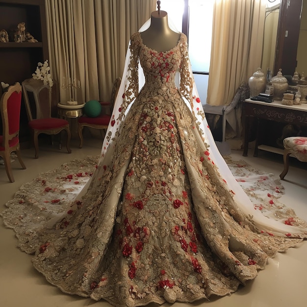 El vestido de novia paquistaní