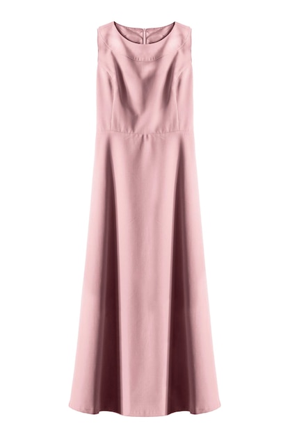 Vestido rosa aislado