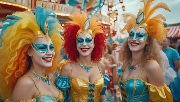 Vestidos de carnaval chicas feliz despedida