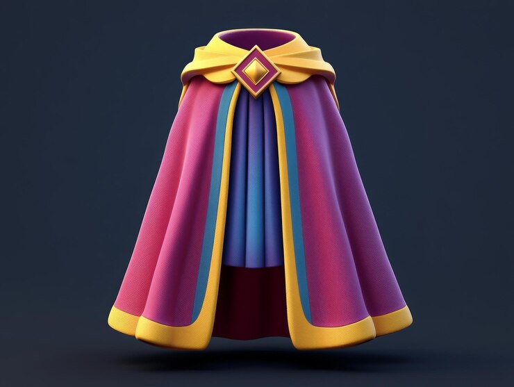 Foto vestuário de fantasia elegante