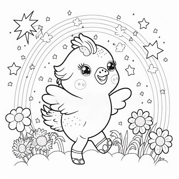 Desenho De Página Para Colorir Frango Isolada Crianças Livro Contorno  Galinha Vetor PNG , Desenho De Galinha, Desenho De Livro, Desenho De Anel  Imagem PNG e Vetor Para Download Gratuito