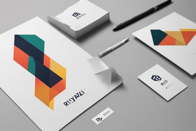 Foto vetor premium de design de logotipo