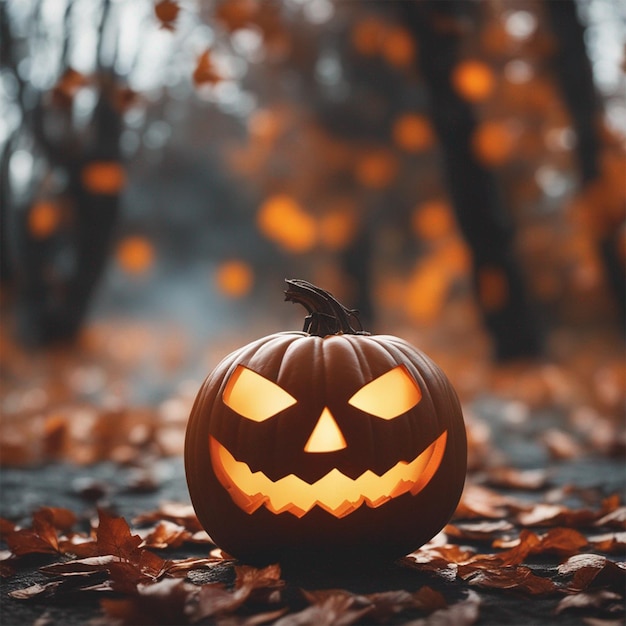 Vetor realista de halloween ai gerado