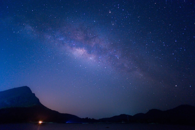 Vía Láctea y Cielo Estrellado