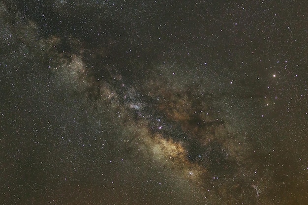 Vía Láctea Galaxia Fotografía de larga exposición con grano