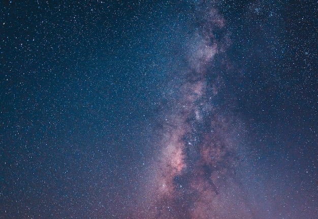 Vía Láctea galaxyhermosas estrellas en la noche