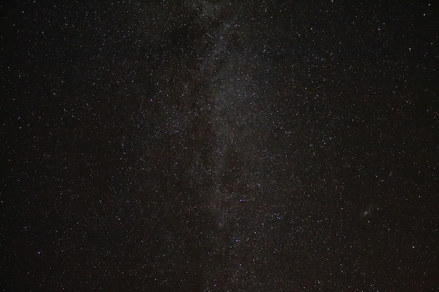 Foto vía láctea sobre el desierto de bardenas