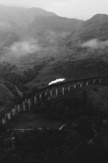 Viaducto de Glenfinnan en Inverness-shire, Escocia