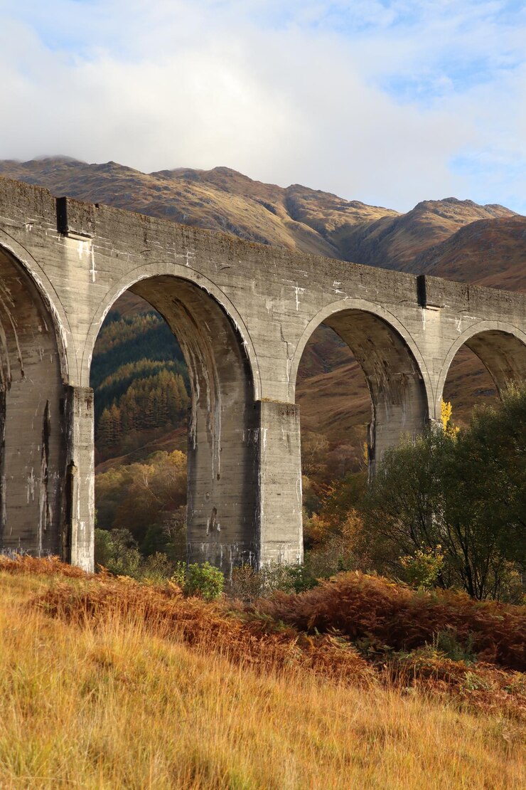 Foto viaduto de glenfinnan, escócia