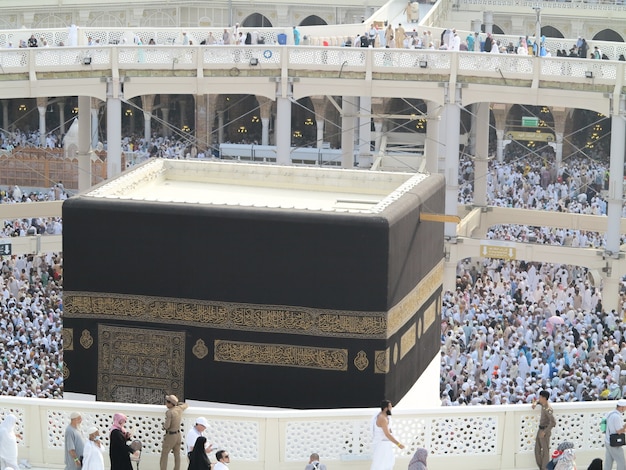 Viagem ao hajj na sagrada meca foto de alta qualidade foto de alta qualidade