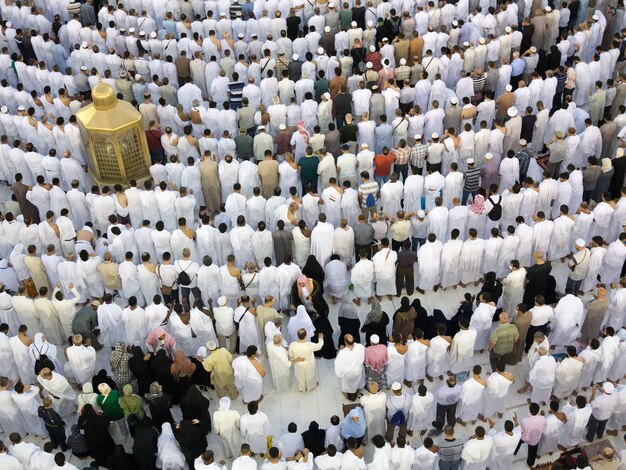 Viagem ao hajj na sagrada meca foto de alta qualidade foto de alta qualidade