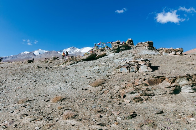 Foto viagem de estrada para ladakh leh ladakh índia