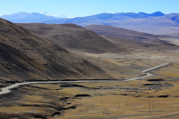 viagem paisagem tibetana