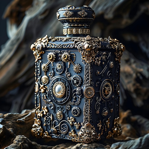 Viagens Perfumes de jóias Uma garrafa de exploração enigmática
