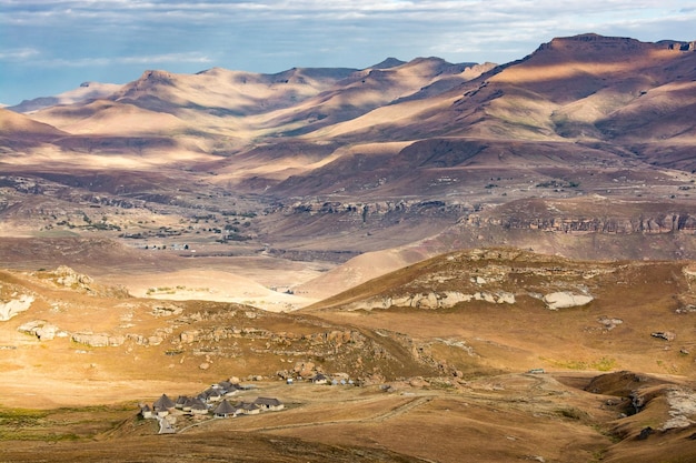 Viaja a Lesotho Paisaje desde las alturas del Parque Nacional Sehlabathebe