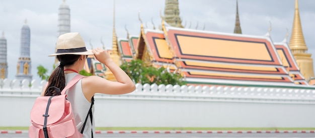 Foto viajando em bangkok, tailândia