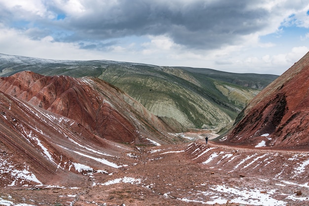 Viajante solitário nas terras altas