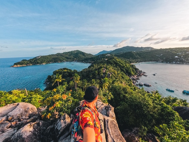 Viajar para ilhas tropicais no verão