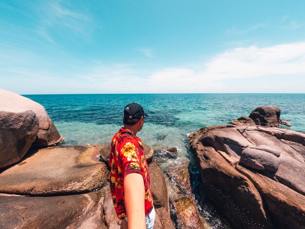 Viajar para ilhas tropicais no verão