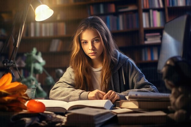 El viaje académico El paraíso de las tareas de una adolescente