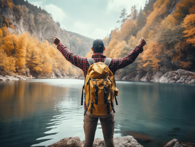 Viaje aventurero La épica experiencia de mochila del viajero solo