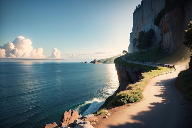 Un viaje por carretera a la costa de Francia