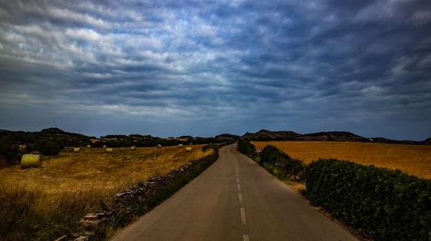 Viaje por carretera en Menorca, España