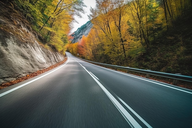 viaje por carretera viaje en coche