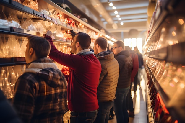 El viaje del cazador de ofertas del viernes negro ha generado arte