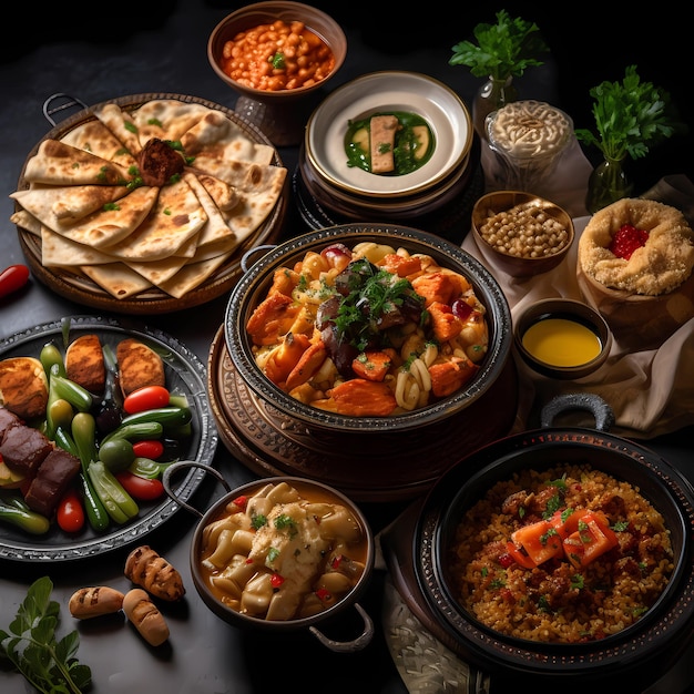 Un viaje culinario a través de los sabores del mundo árabe