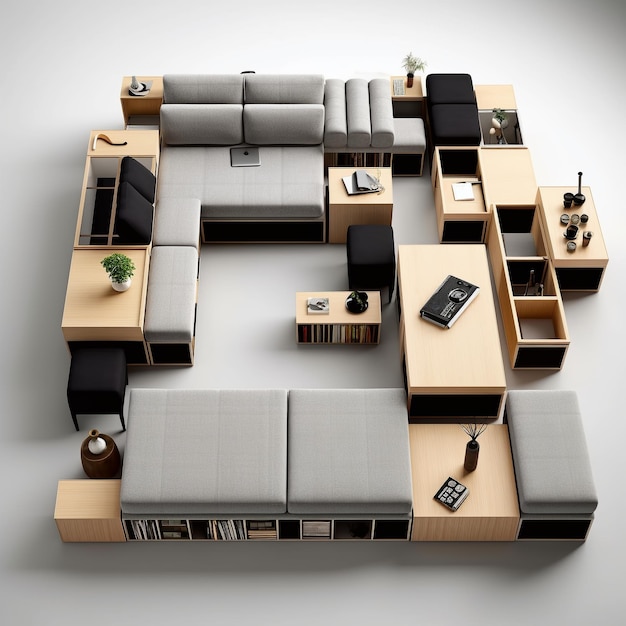 Un viaje en el fascinante mueble modular