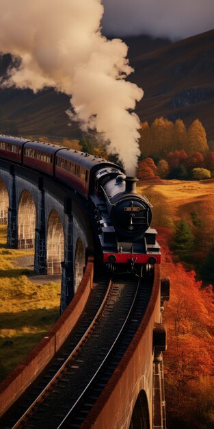 Viaje inmersivo en tren a través de paisajes escoceses Un esplendor espectacular