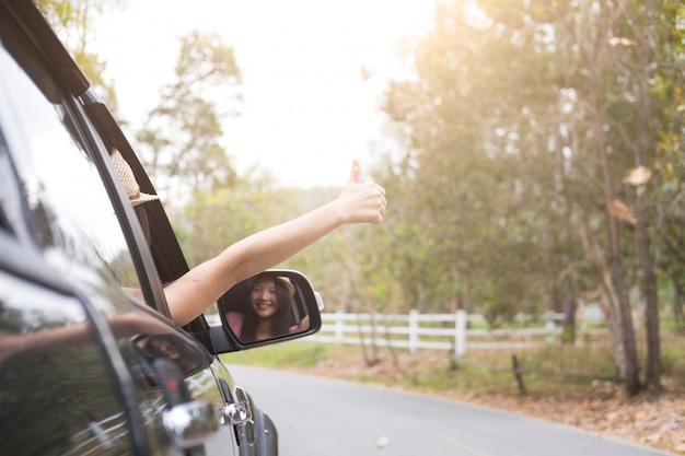 Viaje y relajación con viaje por carretera