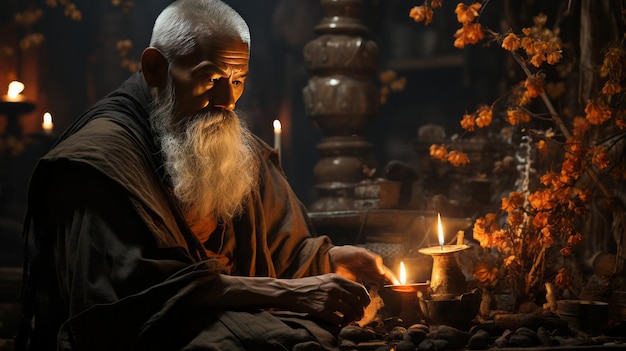 Un viaje sereno La meditación contemplativa de un antiguo monje