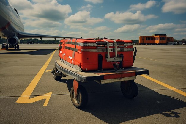 Viaje de transporte aéreo de aeronaves