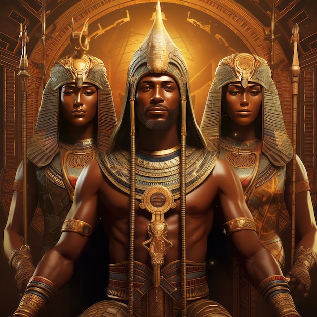 Un viaje a través de la herencia divina revelando las centrales eléctricas míticas del antiguo Kemet egipcio