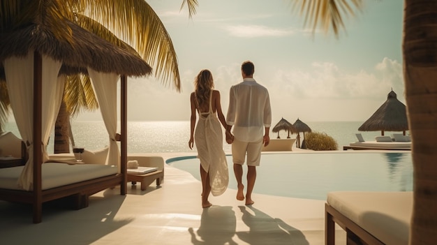 viajes de lujo vacaciones románticas en la playa vacaciones para pareja de luna de miel vacaciones tropicales de lujo