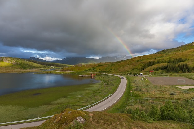 Viajes de verano en la hermosa Noruega.