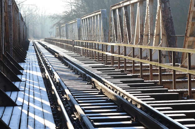 Foto vías ferroviarias