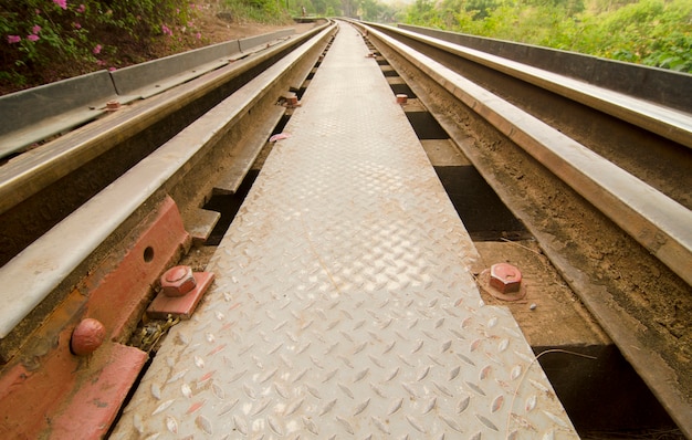 Foto vías de tren