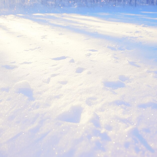 Foto vibración del país de las maravillas de invierno textura de nieve blanca brillando a la luz del sol para las redes sociales