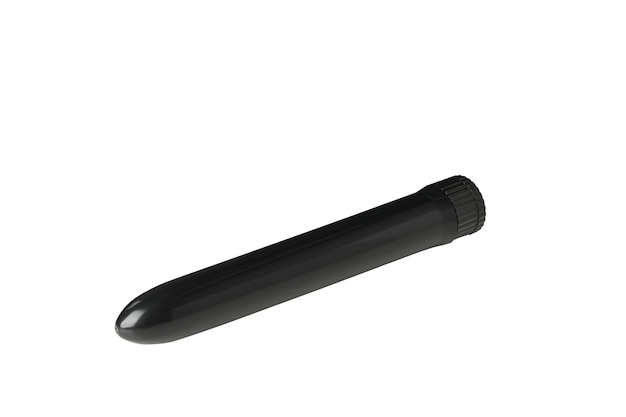 Foto vibrador preto png isolado no fundo branco