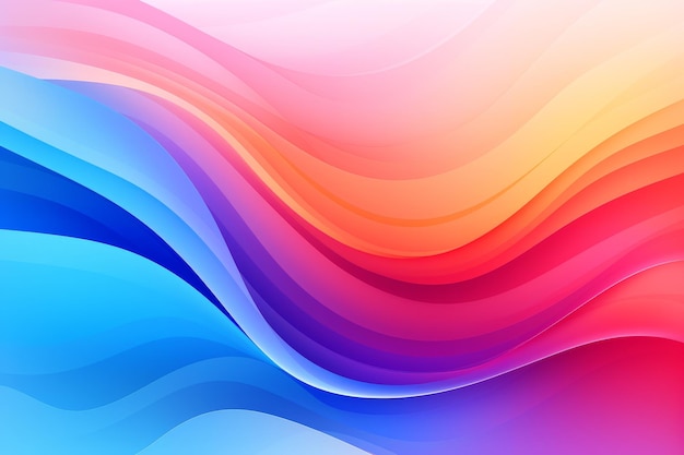 Vibrant Abstract Color Gradient Background Illuminates AR 32 Canvas