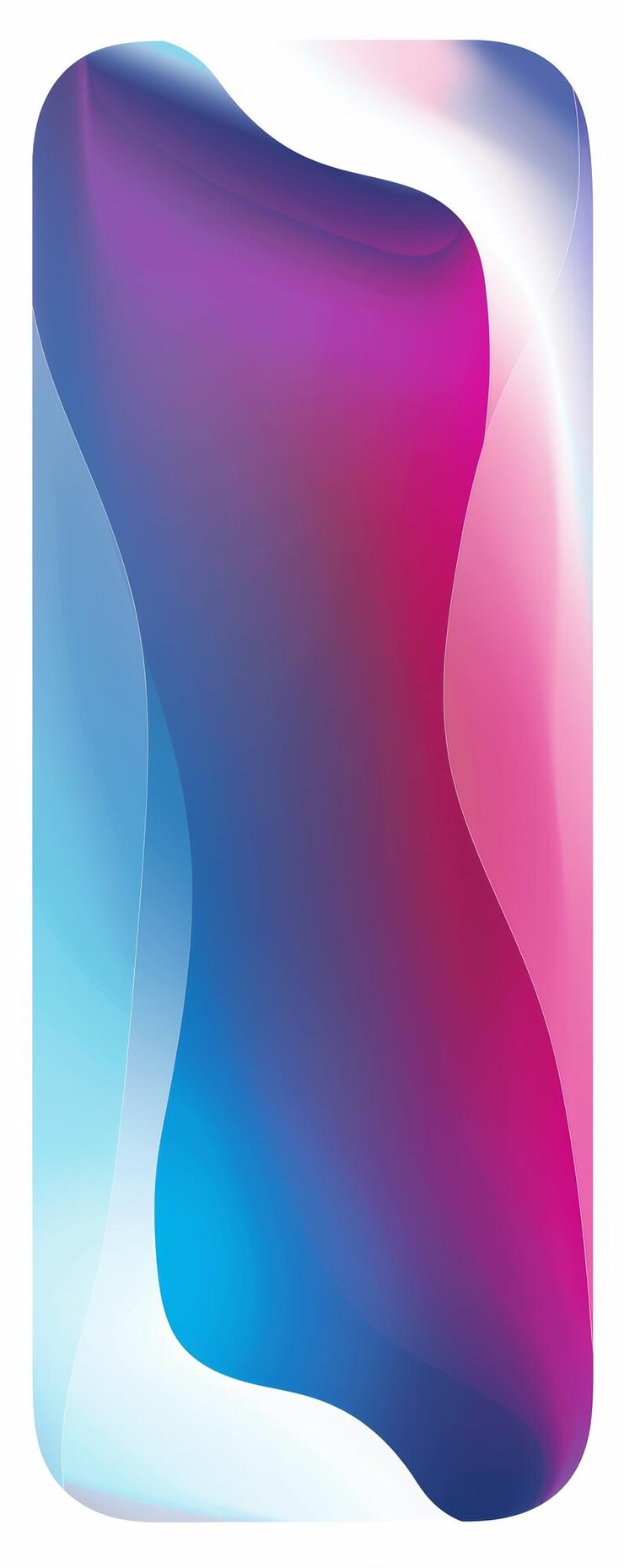 Foto vibrant gradient frame para publicaciones de redes sociales ai generativa