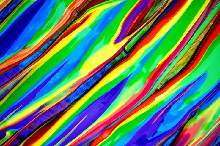 Foto vibrante armonía de la naturaleza paleta de colores y luces en flor